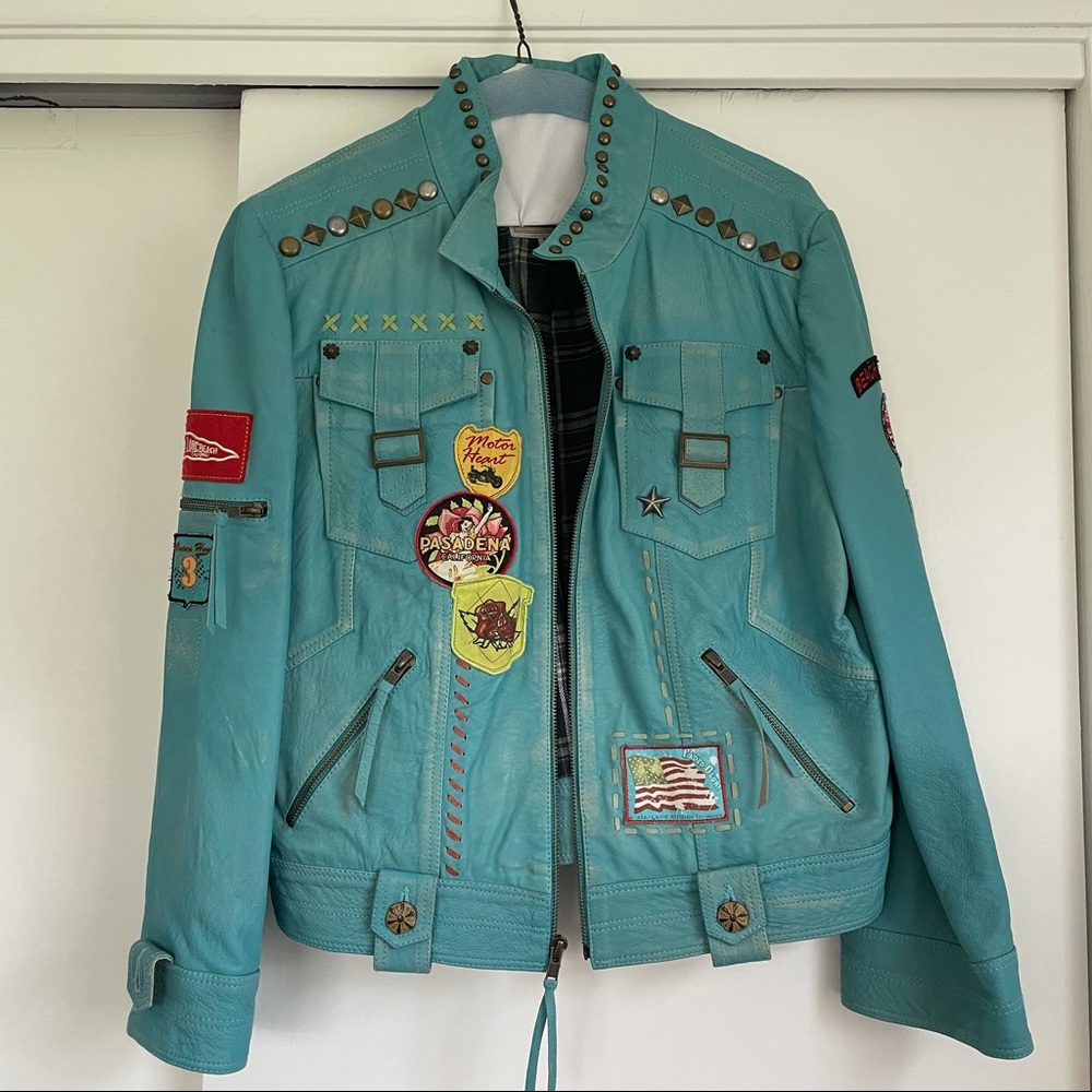 Leather jacket